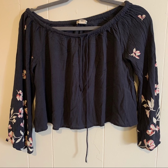 BILLABONG off shoulder long sleeve - Picture 9 of 10